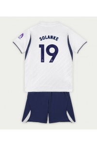 Tottenham Hotspur Dominic Solanke #19 Babyklær Hjemme Fotballdrakt til barn 2026-27 Korte ermer (+ Korte bukser)